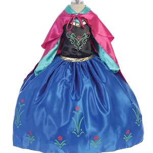 ANNA inspired costume dress from Frozen.  Brand new , stylish with great attention to details.