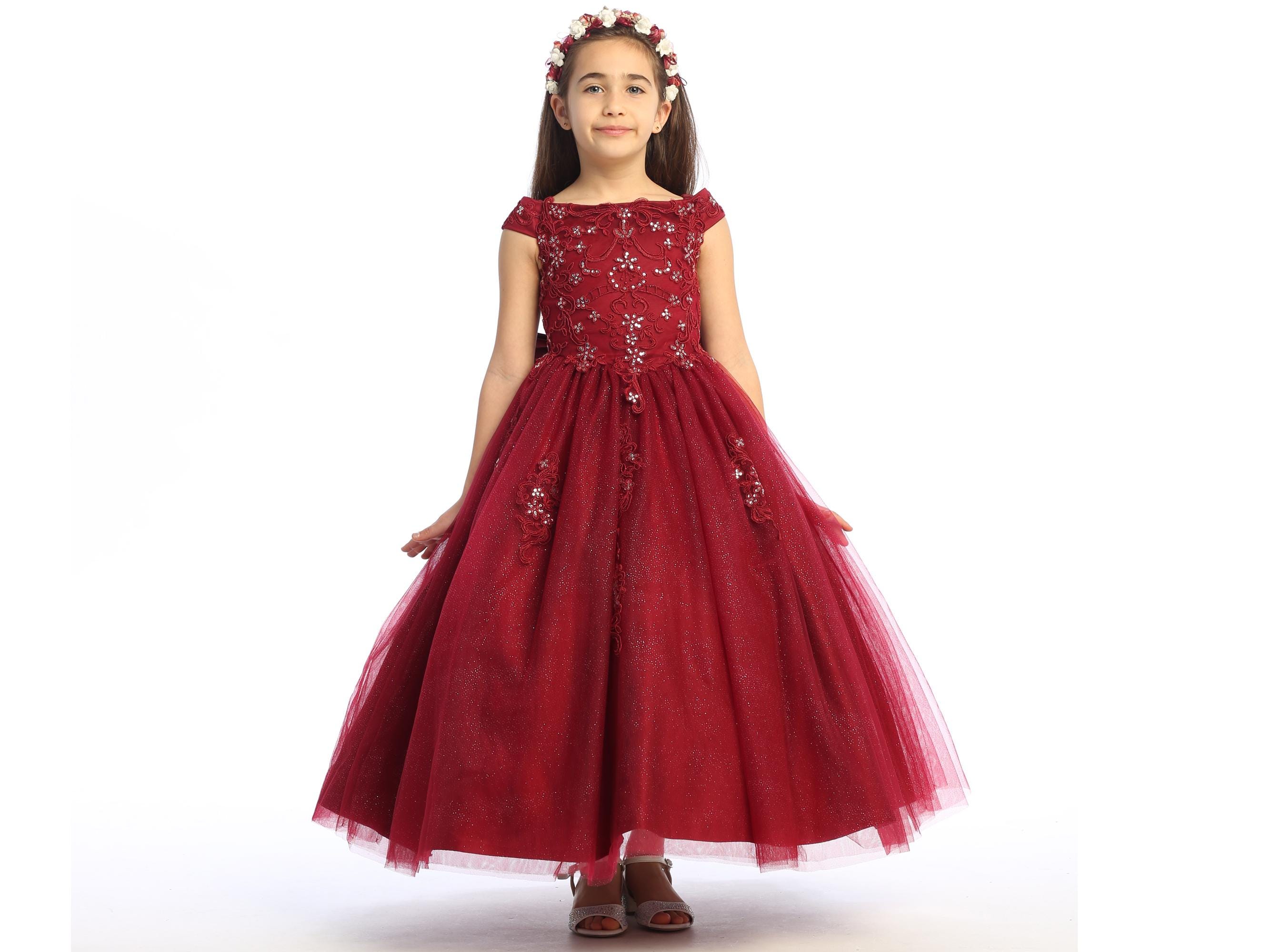 Rose Gold and Burgundy Flower Girl Dress - Etsy Rose Gold and Burgundy Flower Girl Dress - Etsy