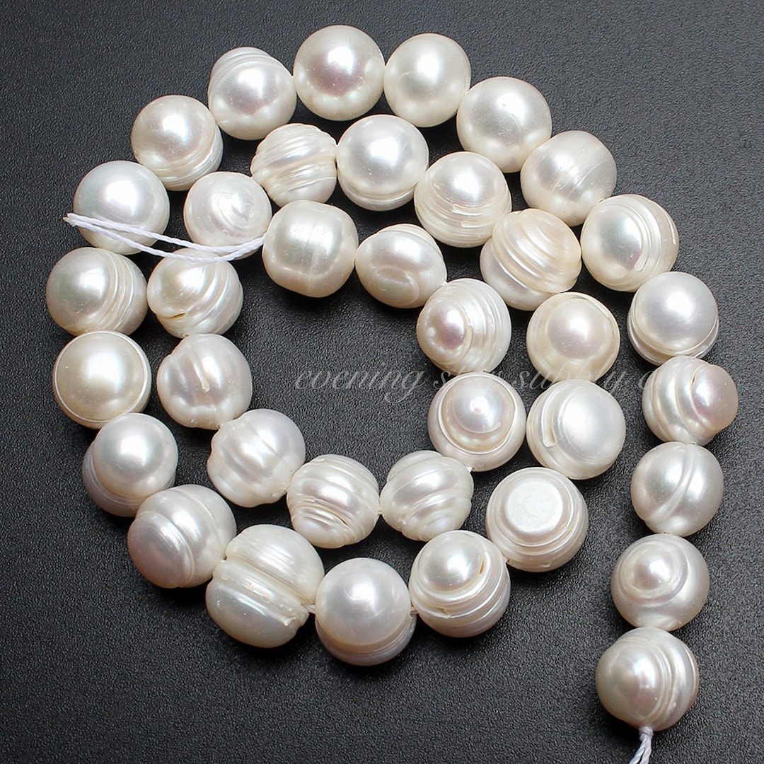 3mm-10mm Natural White Pearls Beads Irregular Freshwater Pearl Spacer Beads  for Jewelry Making Diy Bracelet Necklace