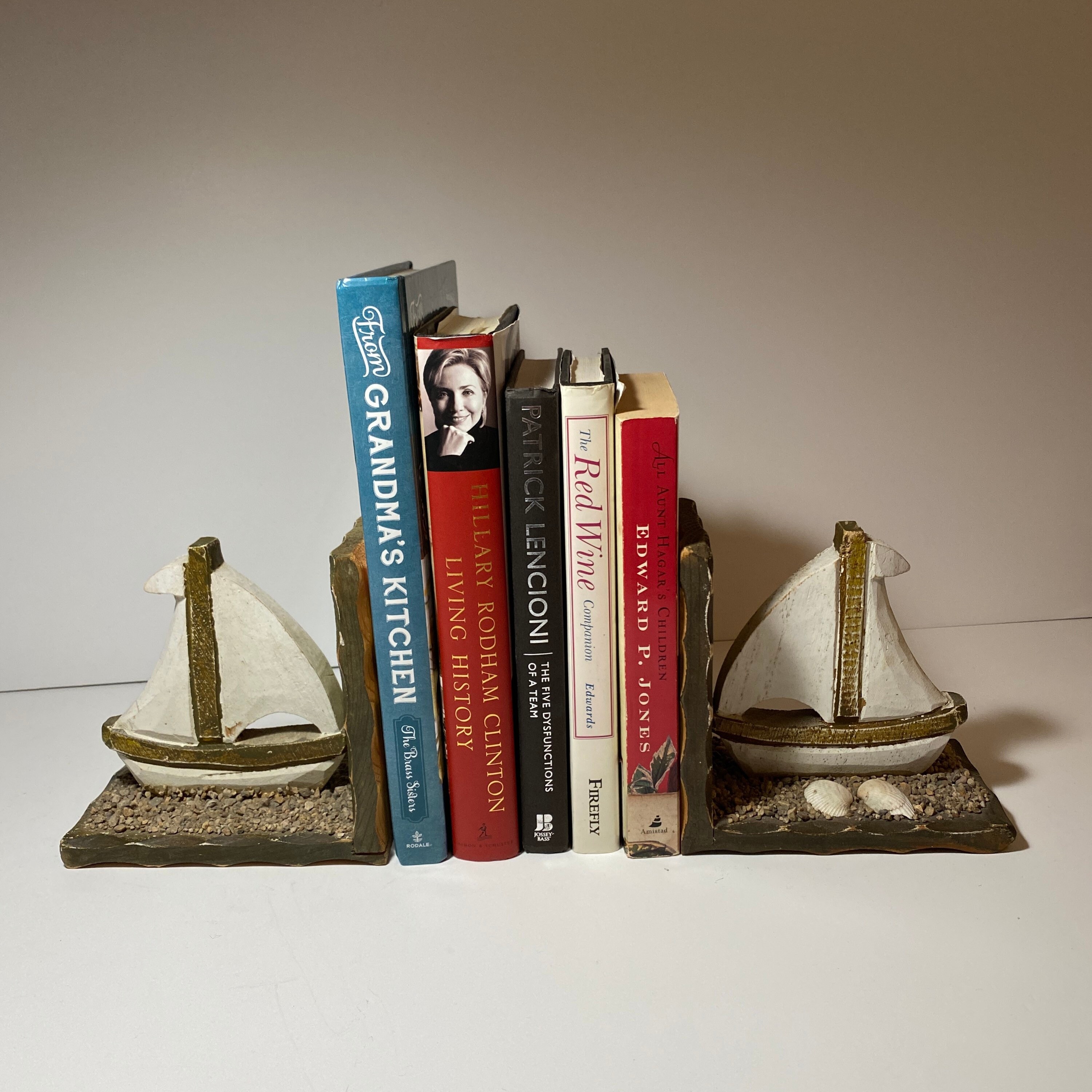Bookends Boat Bookends Sail decor beach decor coastal | Etsy