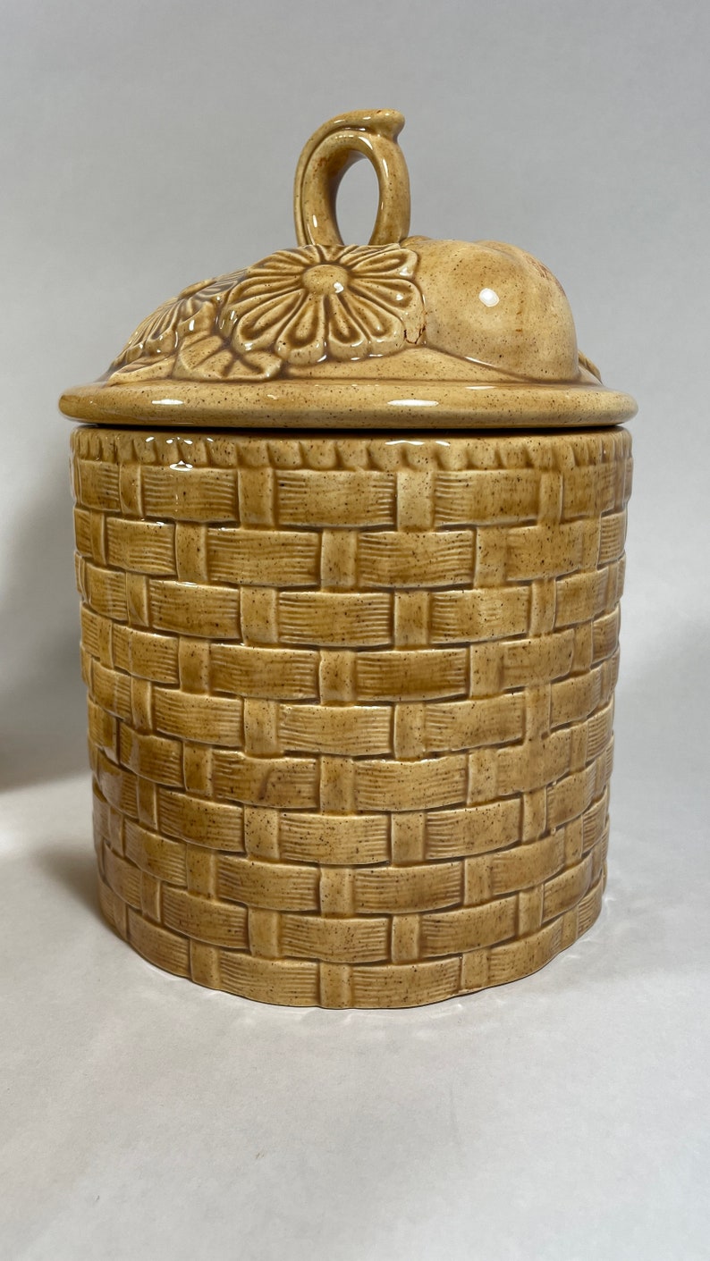 Canister Canister Set 3 Piece Canister Set Handmade Etsy