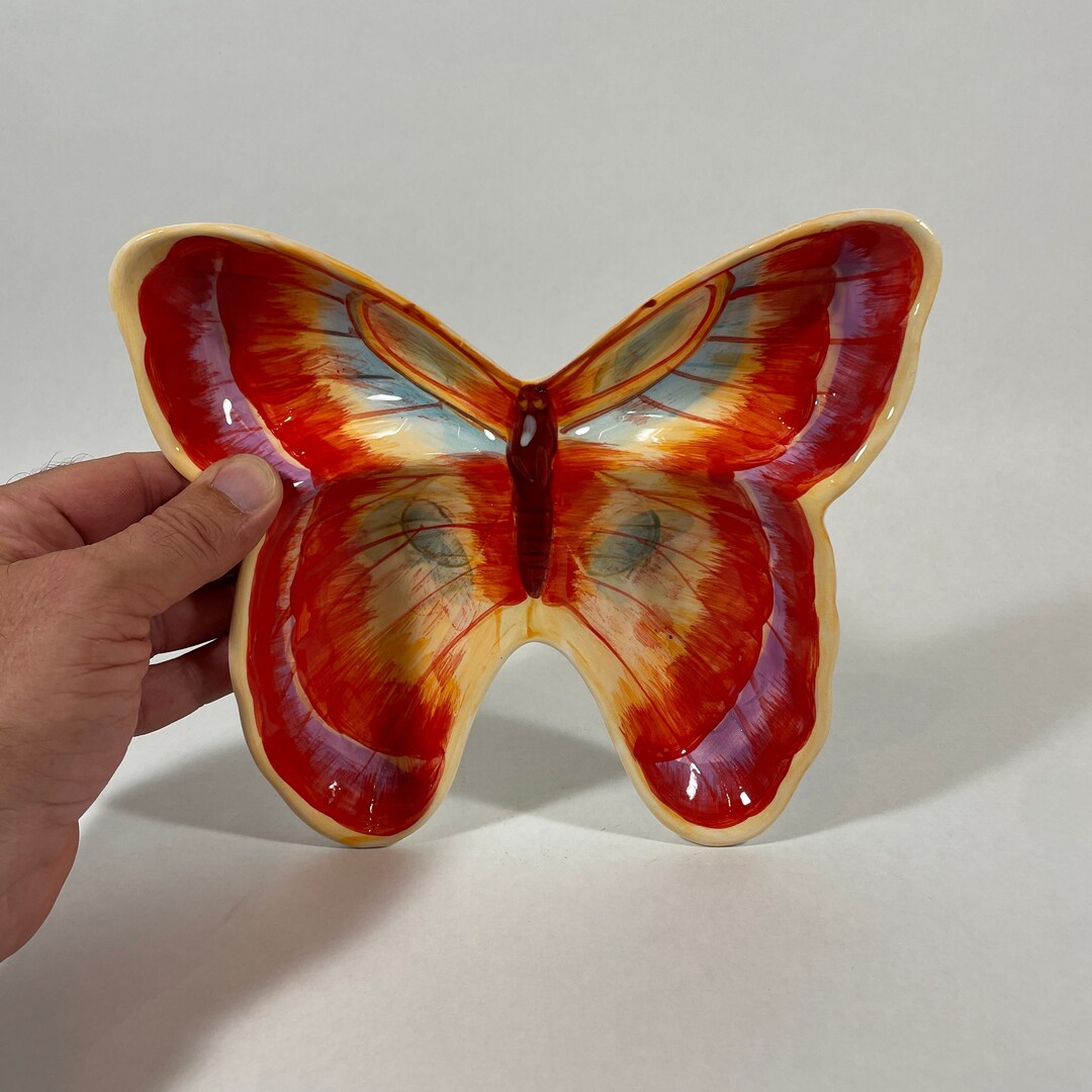 Butterfly Butterfly Decor Butterfly Candy Dish Candy Dish Etsy