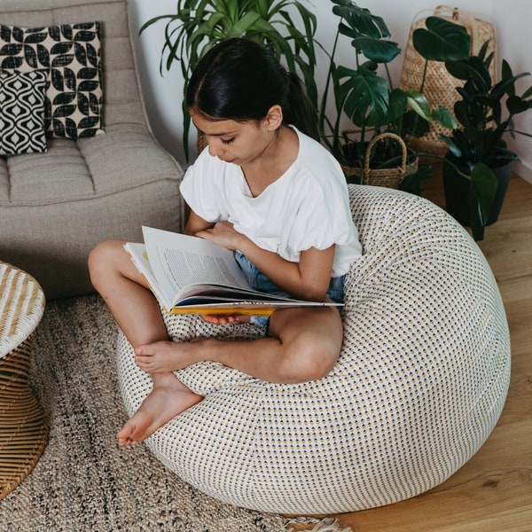 BEAN BAG triangolo I ökotex I privo di tossine I rivestimento in cotone