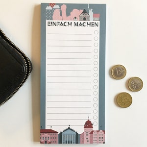 Block "Einfach machen" - Detmold, To-Do-Liste, Einkaufsliste, Ostwestfalen