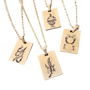 Bijoux Briscola Cards, collier napolitain, cadeau du patrimoine italien