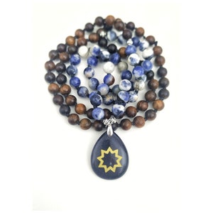 Baha'i Prayer Beads, 95 Stones Bahai Gift