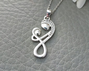 925 Silver New Mom Necklace
