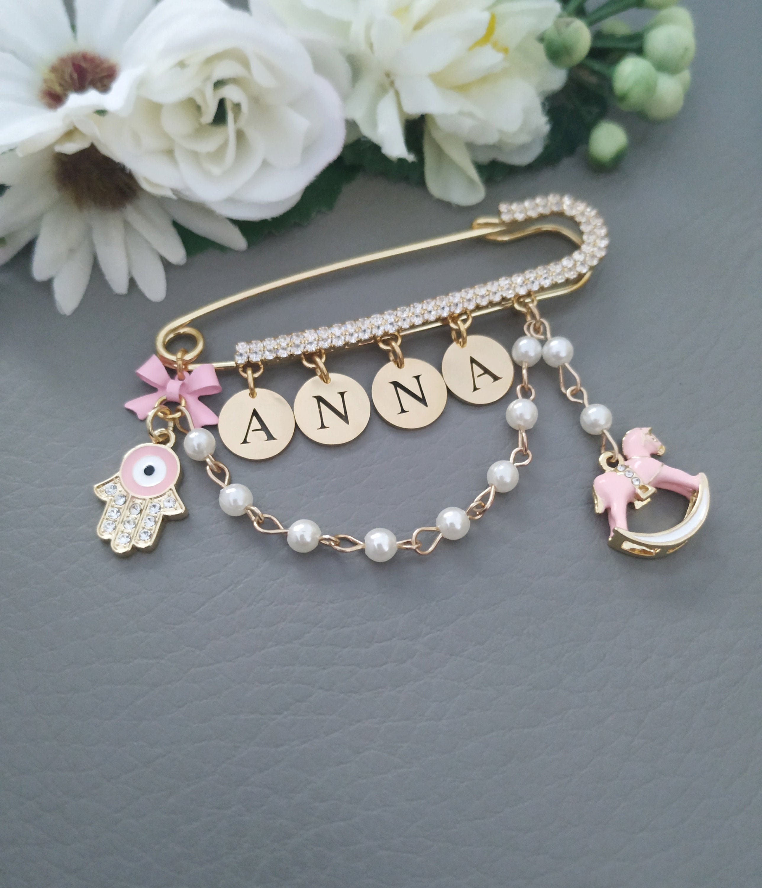 Pin Beby Personalized Baby Pin for Newborn With Full Name - Etsy