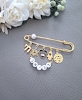 Custom Pin for Baby, Hebrew Name Stroller Brooch product logo