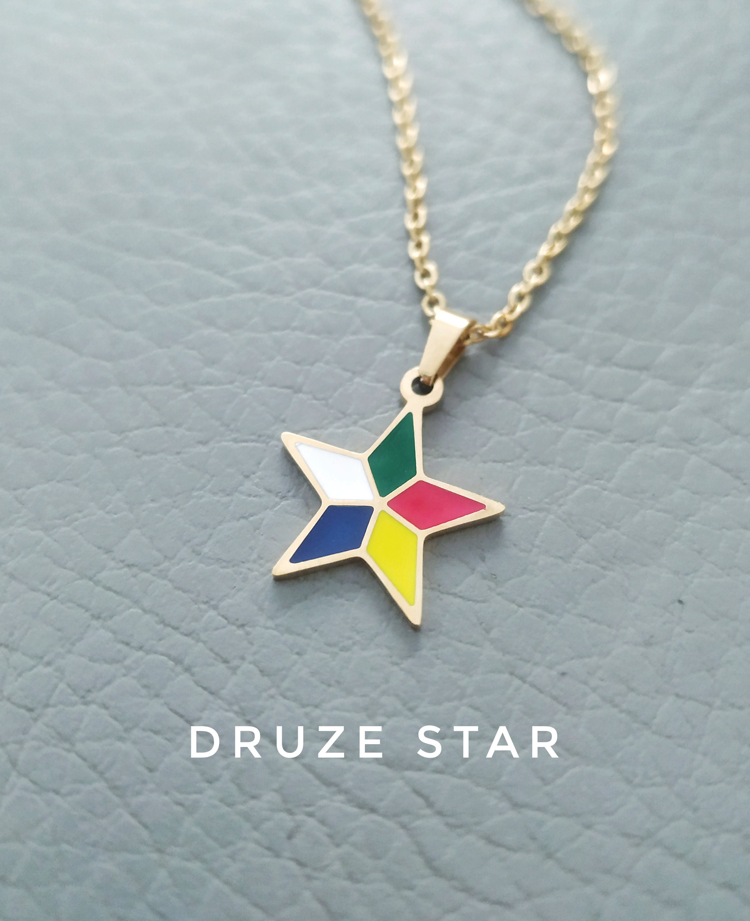 Bijoux goudkleurige ketting met hanger ster voor dames | -NL