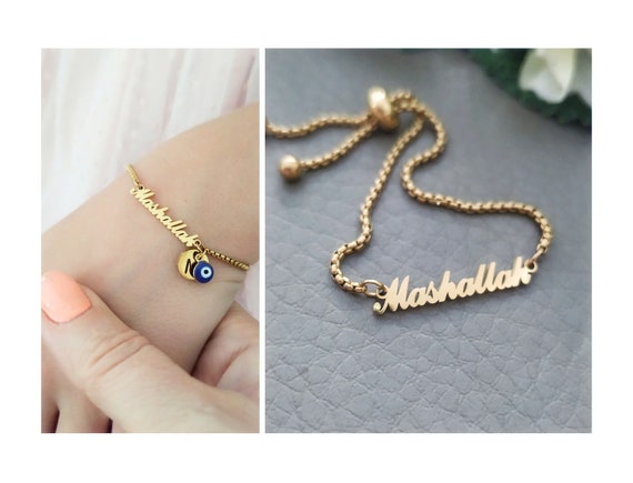 Muskan name bracelet discount
