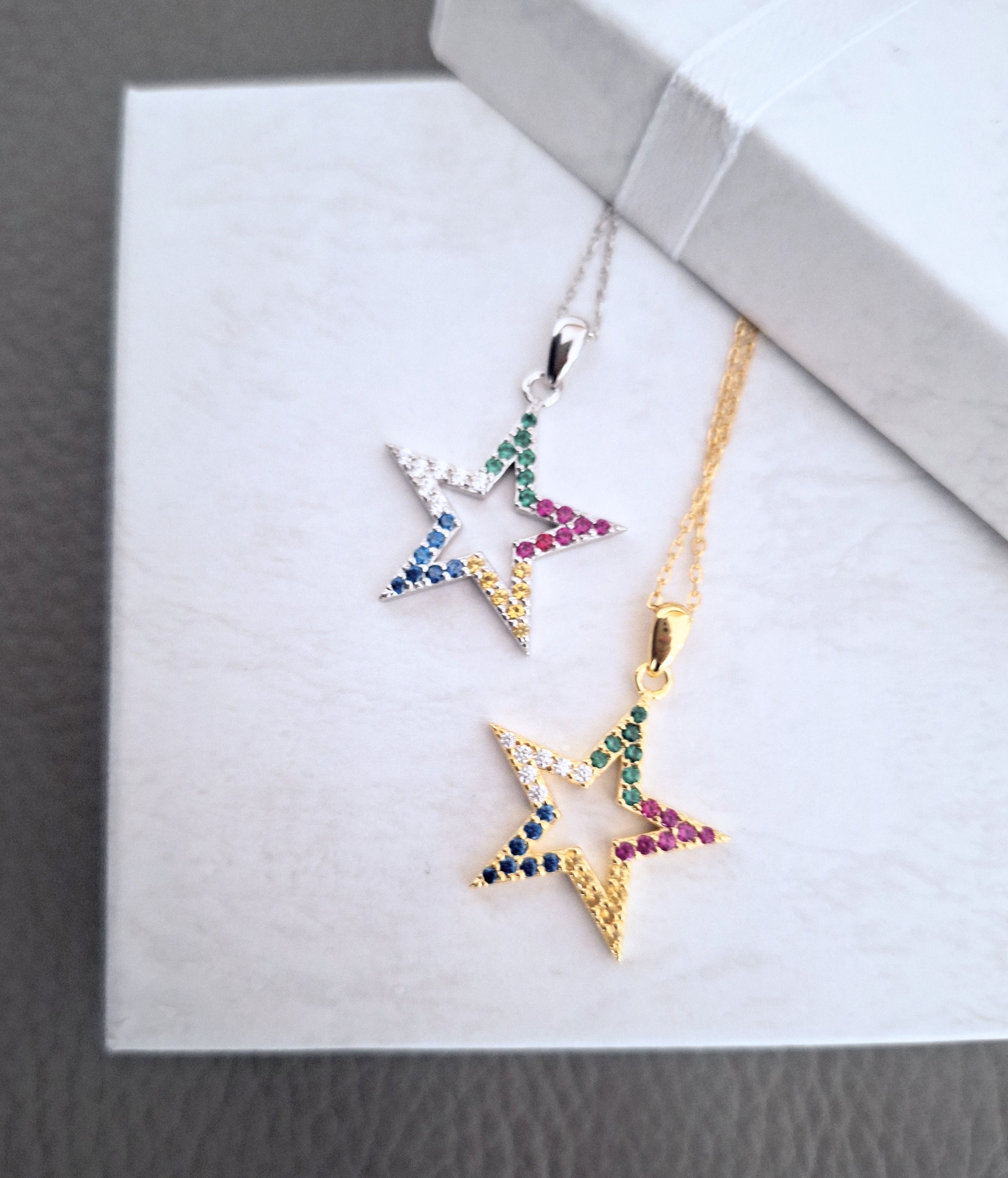 Druze Faith Star Necklace in 925 Sterling Silver - Etsy