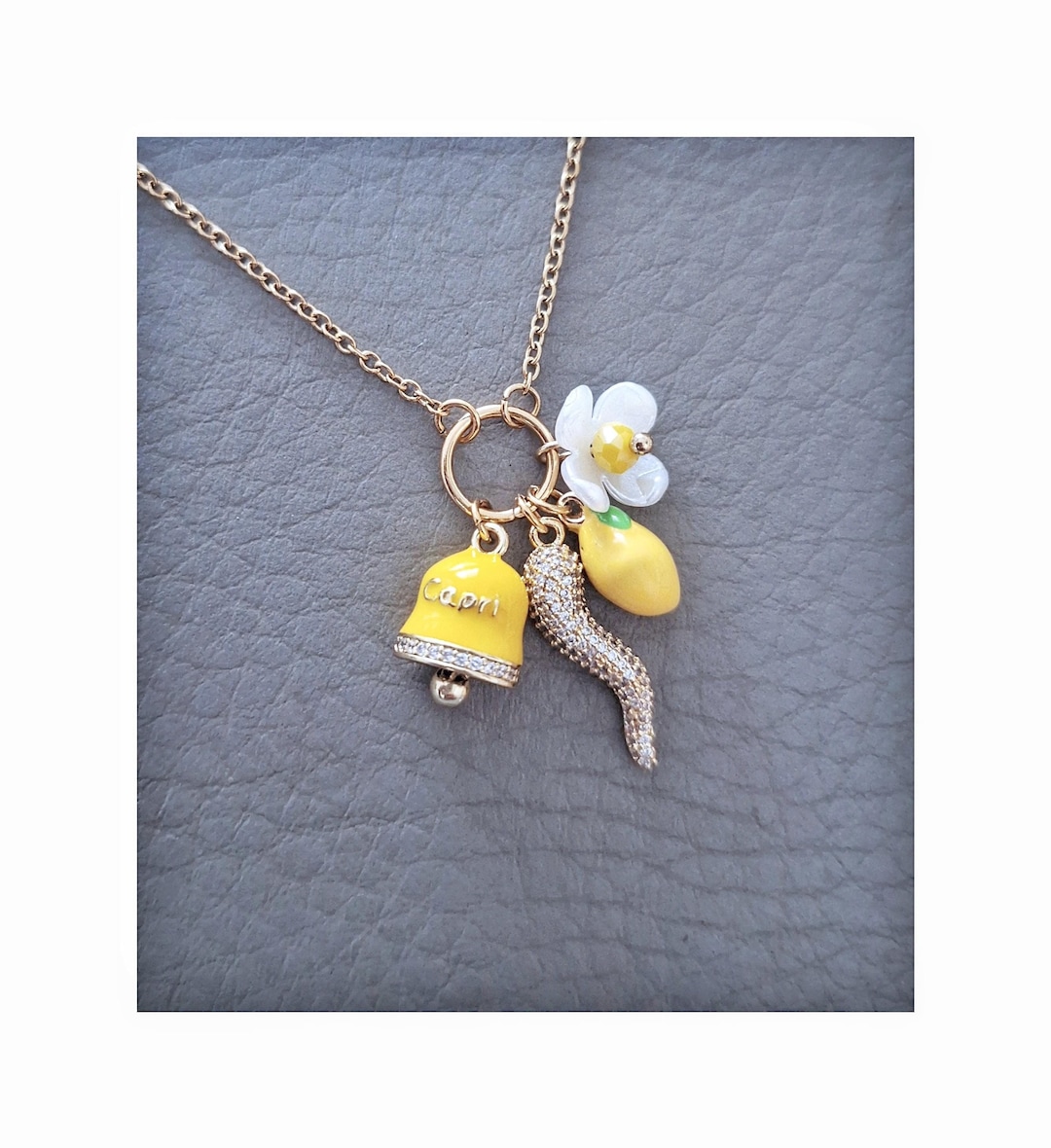 Sorrento Charm Necklace
