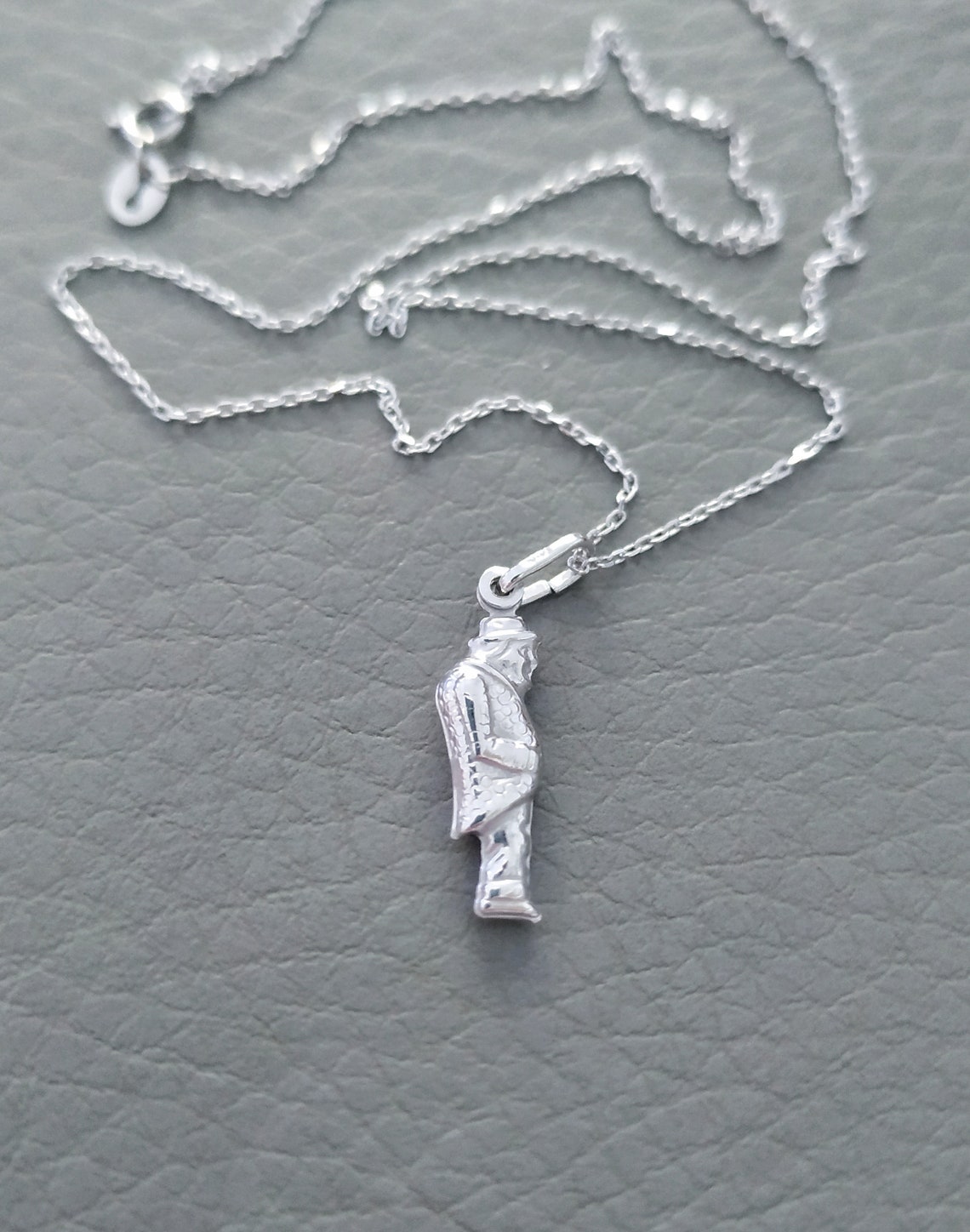 Gobbo Hunchback of Notre Dame Pendant, 925 Sterling Silver Italian ...