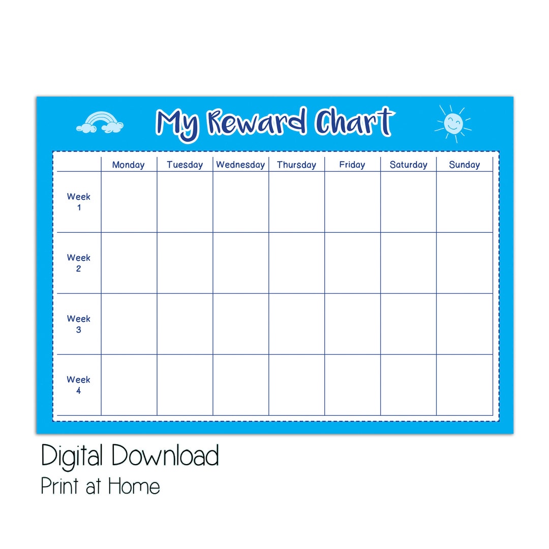 free-printable-customizable-reward-chart-poster-templates-canva