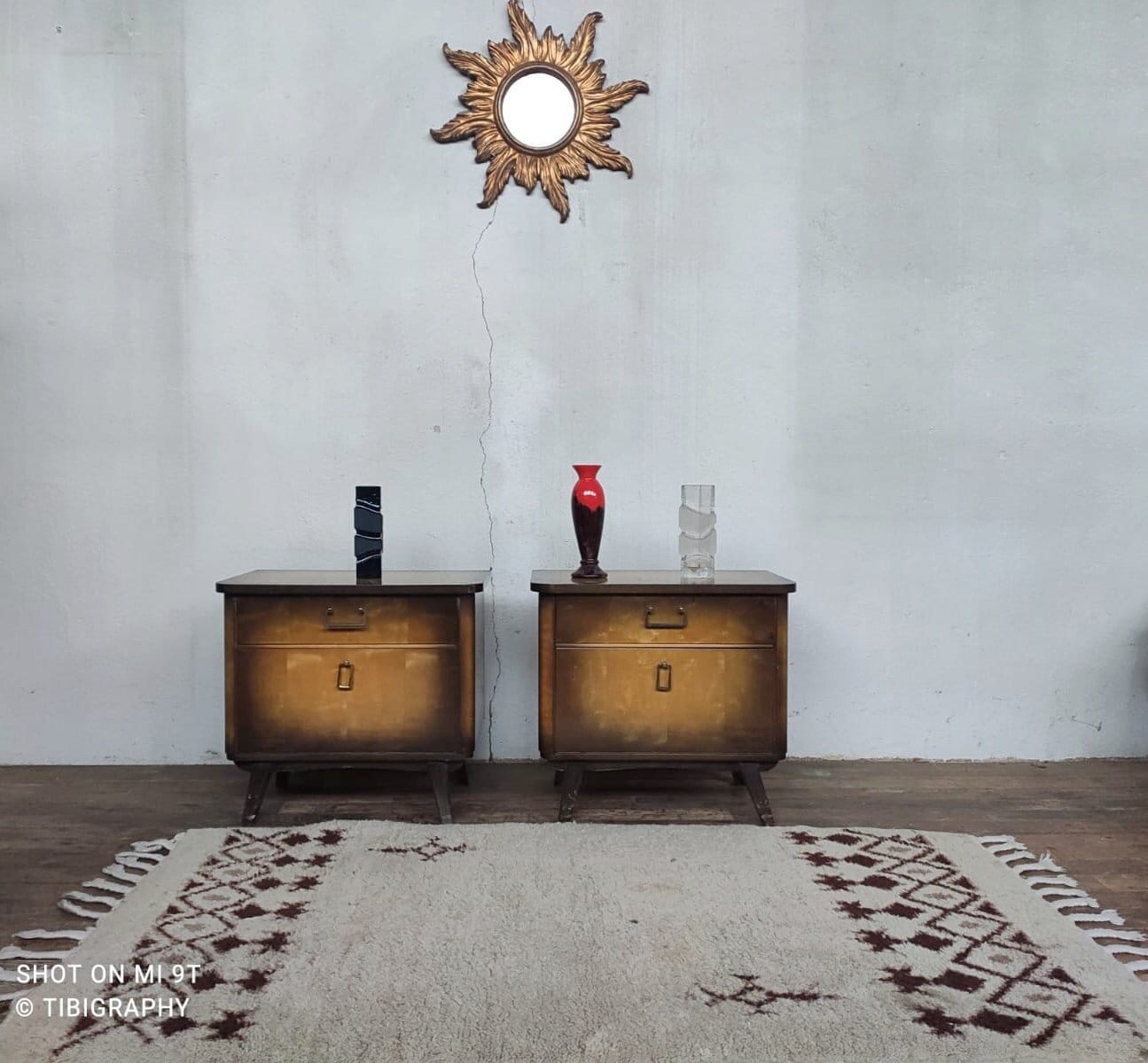 Paire De Table Nuit Chevet