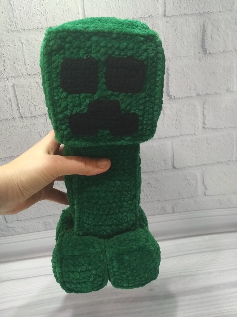 Minecraft Creeper Plush Toy Amigurumi boy Crochet softy toy | Etsy