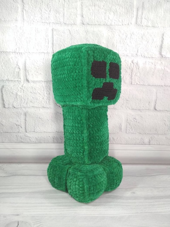 Minecraft Creeper Plush Toy Amigurumi Boy Crochet Softy Toy Etsy