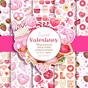 Valentine's Day Tissue Wrapping Paper / Gift Tissue Paper / Hearts
