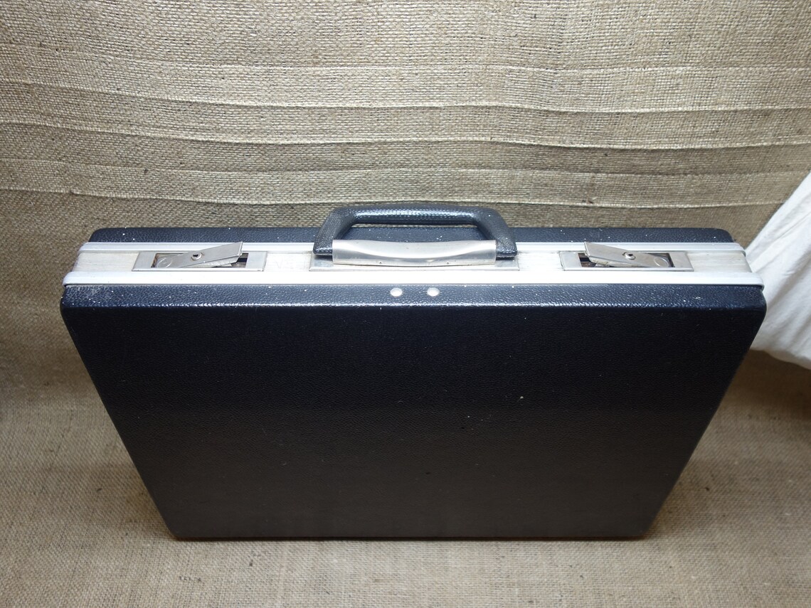 Vintage Briefcase Retro Soviet Bag Old Plastic Briefcase Etsy