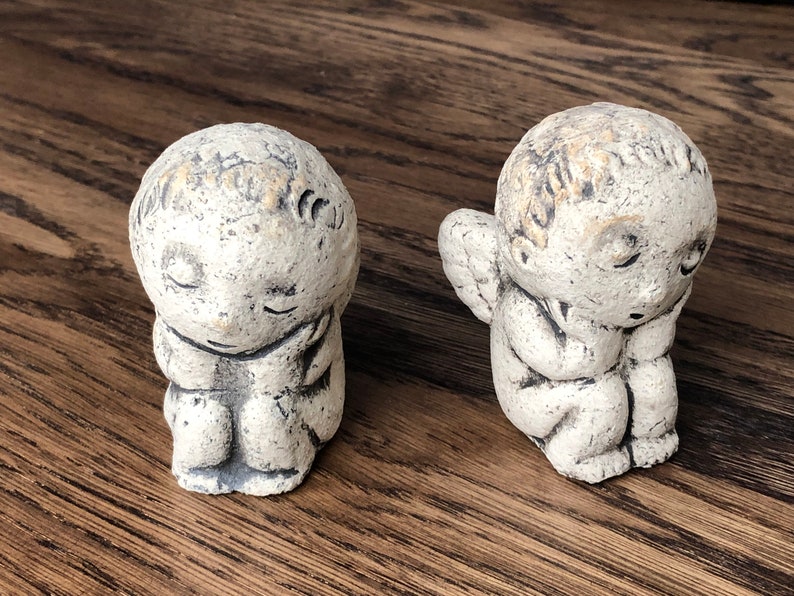 Ceramic figurine angel Gift for baby