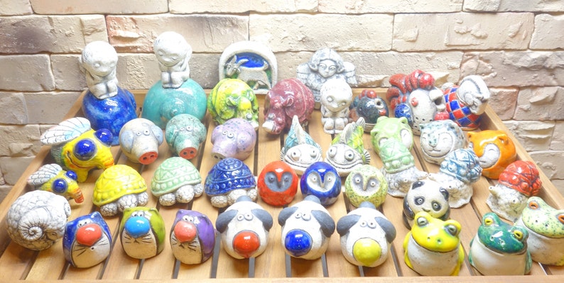 Ceramic figurine angel Gift for baby