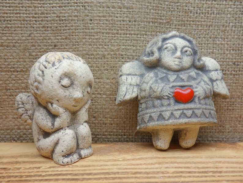Ceramic figurine angel Gift for baby
