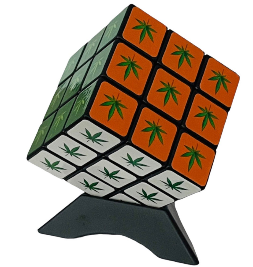 Stoner Rubix Cube Doobie Cube Marijuana Puzzle Game Stoner Gift Etsy