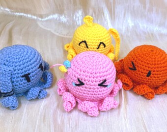 Handmade Bocchi the Rock Crochet Octopus plush