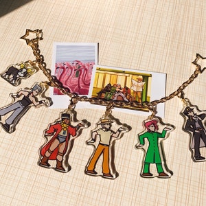 Walk like an Egyptian charm chains