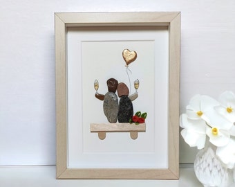 Regalo 8° Anniversario Di Matrimonio – Portagioie In Bronzo Con Incisione "8 Years Down, Forever To Go", Vassoio Per Anelli Per Coppia