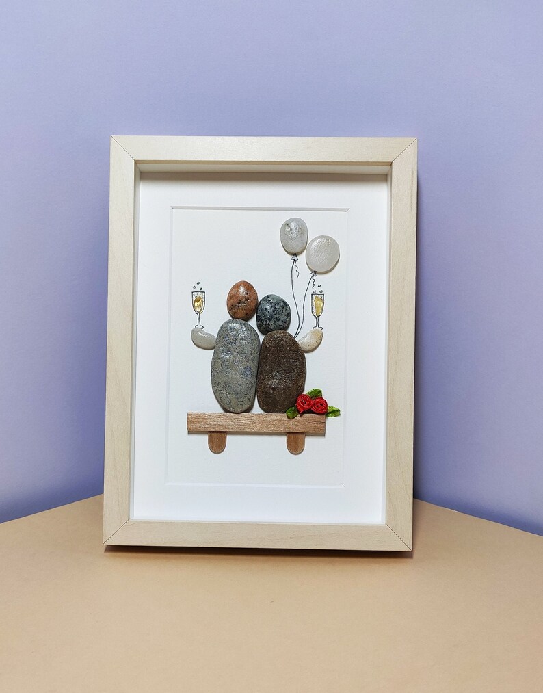 Personalised Birthday Gift Pebble Art Birthday Gifts for Etsy