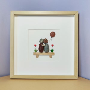 Personalisierte Geburtstagsgeschenke Kieselstein Bild Tochter Geschenk Freunde Bestie BFF Muttertagsgeschenk Paar Geschenk Oma Geschenk Schwester 70er Jahre