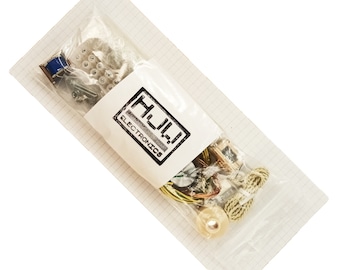 HJW Electronics Choccy Block Crystal Set Radio Kit Solderless Science Project