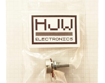 Potentiometer D Shaft Flat Points to Wiper Flatted 6mm Conductive Plastic A or C Track BDWF