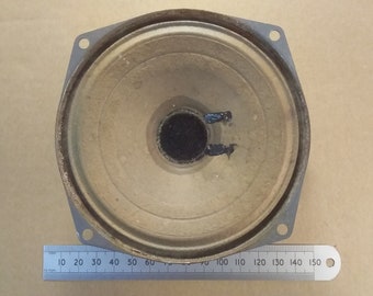 3.2 Ohm Round Transistor Radio Speaker 110 by 110mm Diameter Loudspeaker EKCO