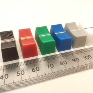 Slider Fader Knob Cap 22mm CS1A Varied Colours