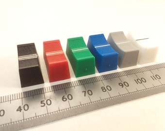 Fader Slider Knob Cap 22mm CS1A Various Colours