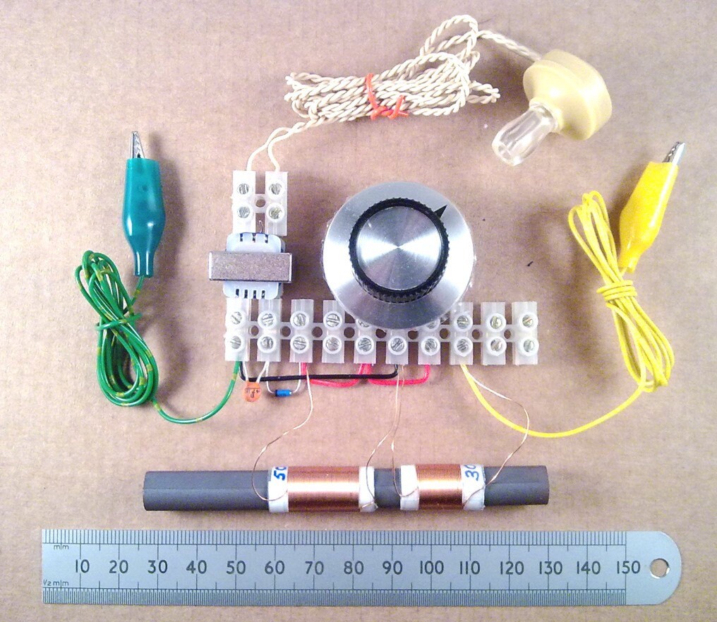 Portable Crystal Set Radio Kit of Electronic Parts Solderless Etsy UK