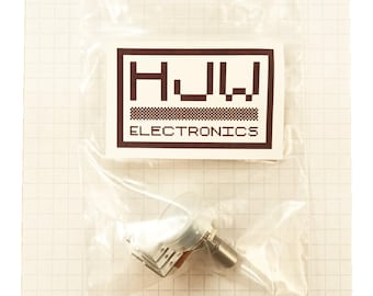 Round Shaft Linear Potentiometer Vertical PCB Mount 6.3mm 0.25 Inch Control Pot B VR63