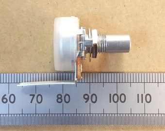 Potentiometer Equalizer Tone Vertical 6.35mm 0.25 Inch Round Shaft W10K W VR63L