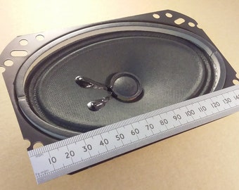 4 Watt 8 Ohm Elliptical Loudspeaker, 6" X 4" 155mm x 105mm Replacement Oval Radio Speaker 8R 4W