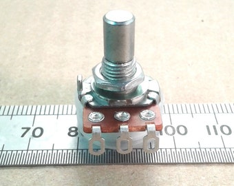 Linear Potentiometer 6mm Round Shaft Solder Lug B RSL60