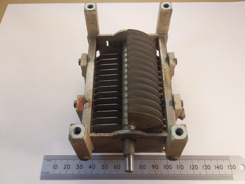 High Voltage Variable Capacitor 120pf Airspaced for ATU Etsy