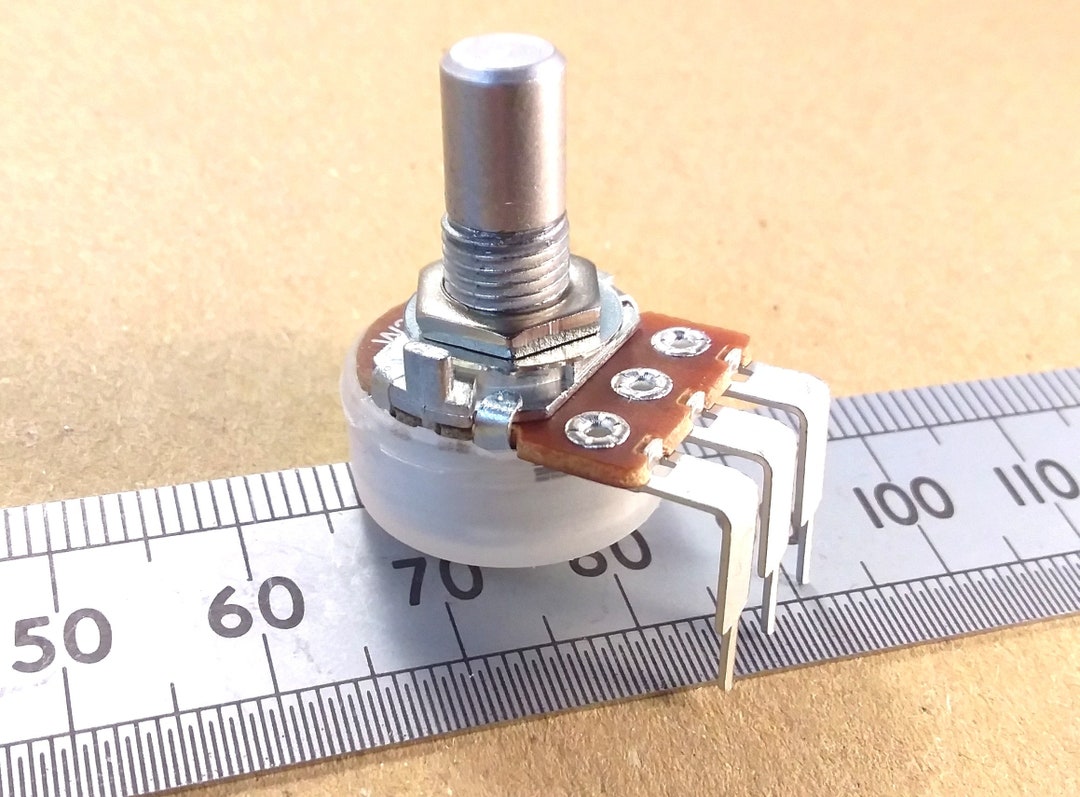 Equalizer Control Potentiometer Vertical Mount 6.35mm 0.25 Inch Round ...