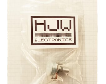 Logarithmic Potentiometer 6.3mm 0.25 Inch Round Shaft Solder Lug A RSL63