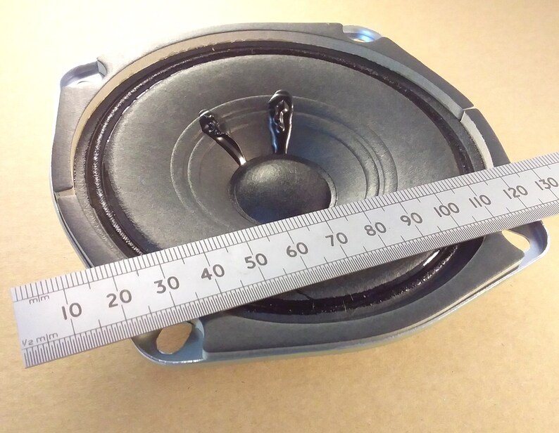 Round Loudspeaker 4 Watt 8 Ohm 120 X 120mm Replacement Car Radio