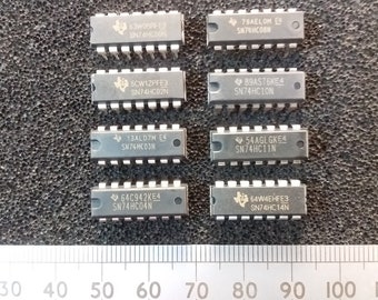 74HC Logic IC in DIL DIP Texas Instruments Various Types