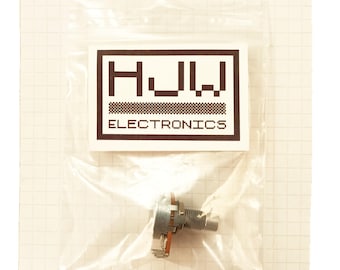 Long Thread 6.35mm Round Shaft Solder Lug 16mm Linear Potentiometer B GLR