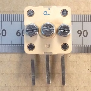 Variable Capacitor 65pF 145pF With Mounting Screws 210pF Total